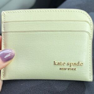 Kate Spade Light Cream Card Holder